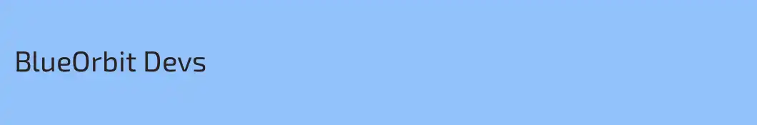 BlueOrbit Devs